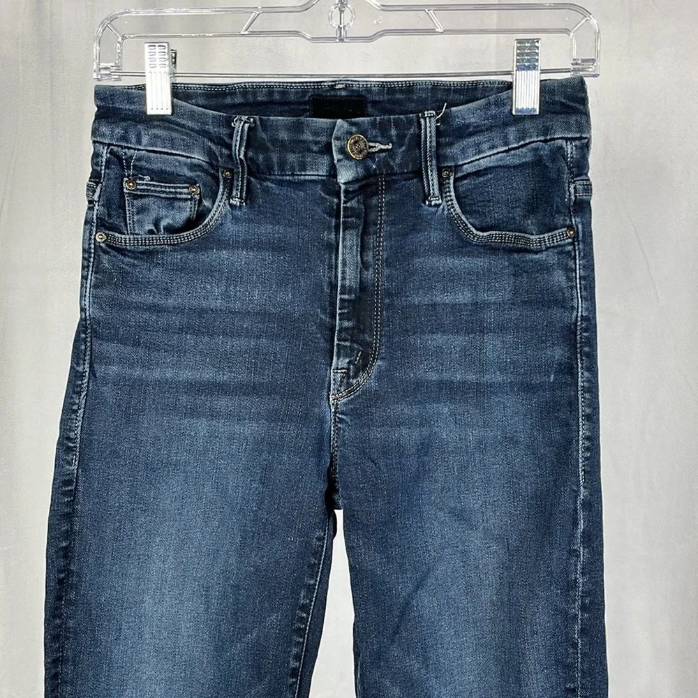 MOTHER High Waisted Ankle Fray in‎ Last Call.
